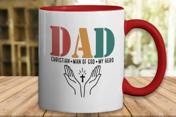 Father's Day SVG Design, DAD Christian Crafts