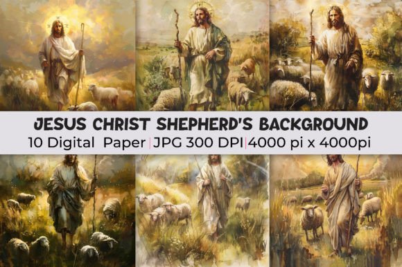 Jesus Christ Shepherd's Background and Backgrounds