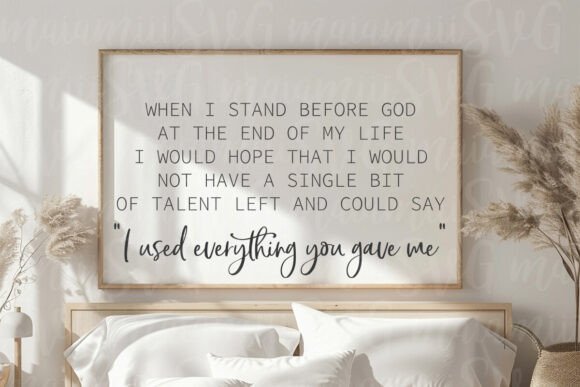 When I Stand Before God, Christian Svg and Crafts